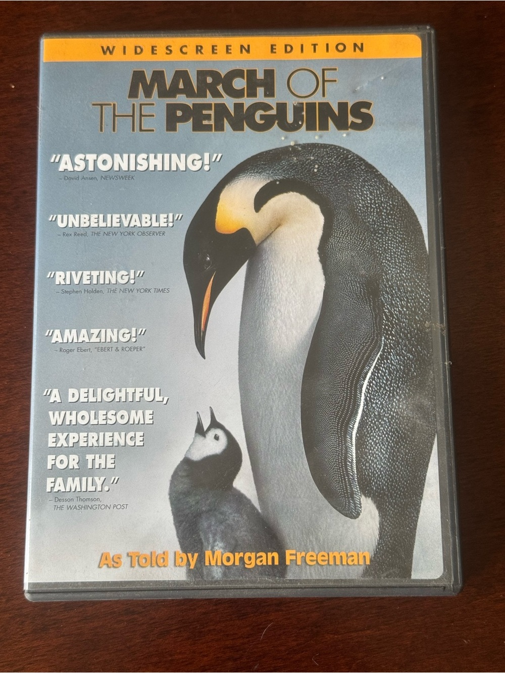 March of the Penguins DVD Widescreen Edition